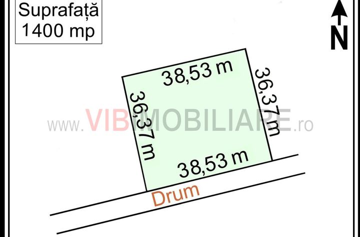 Baneasa - Drumul Agatului, teren intravilan, suprafata 1.400 mp anunturi imobiliare Bucuresti