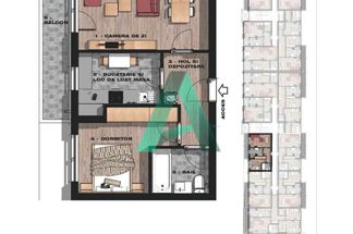 Apartament 2 camere de vânzare Bucuresti - Brancoveanu