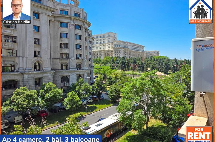 De inchiriat - Apartament 4 cam | Natiunile Unite | Ideal pt birouri anunturi imobiliare Bucuresti