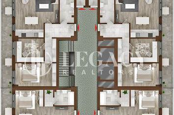 Apartament 2 camere, tip 1A, 1B, 8A, 8B - Copou Garden Residence anunturi imobiliare Iasi
