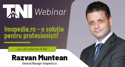 Webinar TNI:  Imopedia.ro - o soluție pentru profesioniști!