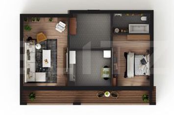 Apartament 2 camere de vanzare VISANI - Iasi anunturi imobiliare Iasi