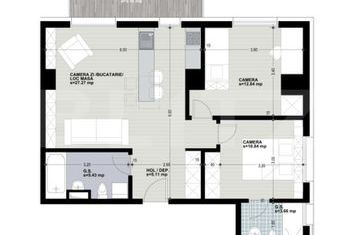 Apartament 3 camere de vanzare CLUJ-NAPOCA - Cluj anunturi imobiliare Cluj