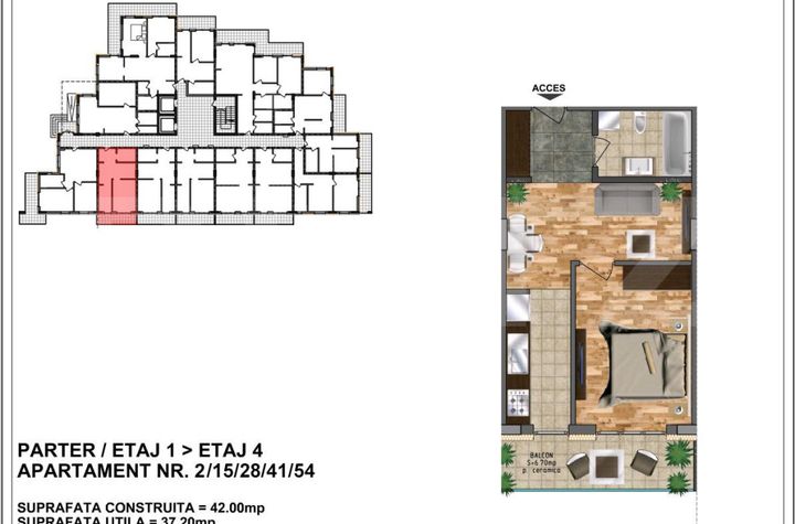 Apartament 2 camere de vanzare BISTRITA - Bistrita-Nasaud anunturi imobiliare Bistrita-Nasaud