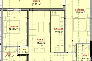 Apartament 3 camere de vanzare SIBIU - Sibiu anunturi imobiliare Sibiu