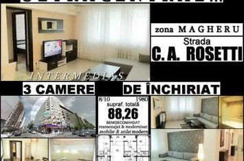Apartament 3 camere de inchiriat MAGHERU - Bucuresti anunturi imobiliare Bucuresti