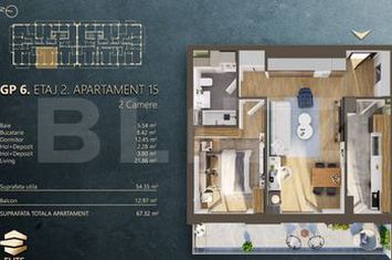 Apartament 2 camere de vanzare CLUJ-NAPOCA - Cluj anunturi imobiliare Cluj