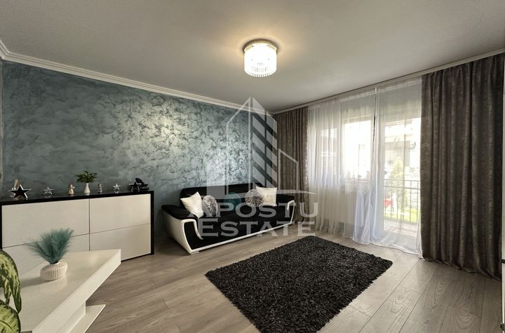 Apartament cu 2 camere decomandat, mobilat modern cu gradina in Giroc. anunturi imobiliare Timis