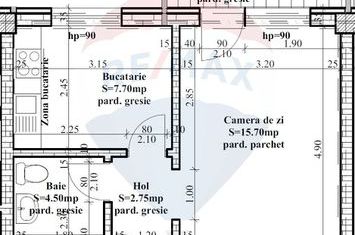 Apartament nou cu 1 Cameră de Vânzare Hlincea-Iasi Direct Dezvoltator anunturi imobiliare Iasi