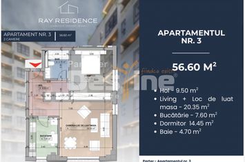 Apartament 2 camere de vanzare CORNITOIU - Dolj anunturi imobiliare Dolj