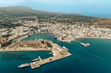 Teren construibil 32.250 mp, vedere panoramică la mare — Kos Town anunturi imobiliare Grecia