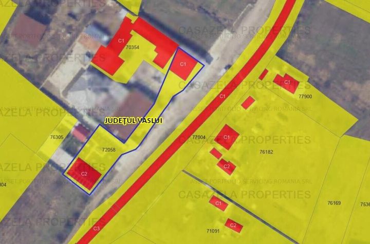 vand teren s=1.431 mp si piscina acoperita Husi - str. Dobrina 41bis anunturi imobiliare Vaslui