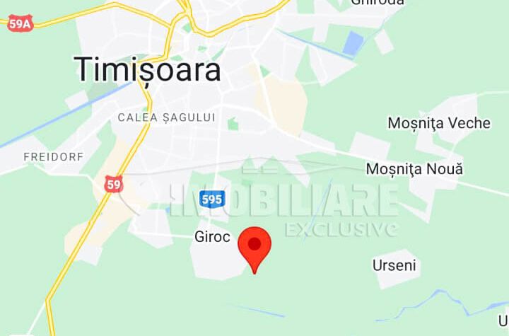 Teren Extravilan de vanzare GIROC - Timis anunturi imobiliare Timis