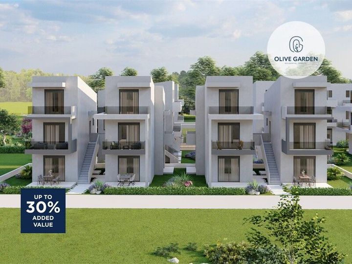 Apartament parter 37,02 mp — Olive Garden B, Paralia Ofriniou anunturi imobiliare Grecia