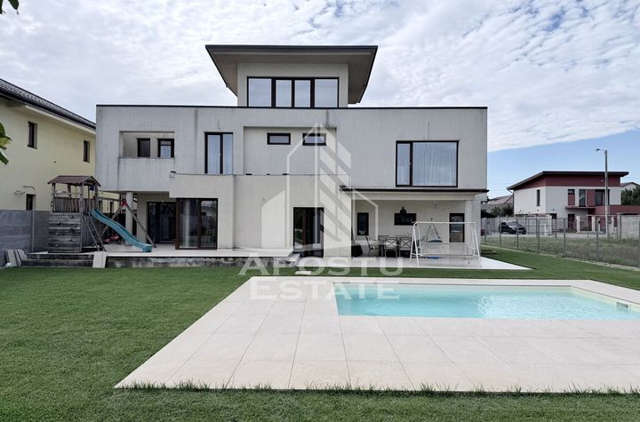 Casa moderna cu 5 camere, garaj dublu si piscina, Ciarda Rosie anunturi imobiliare Timis