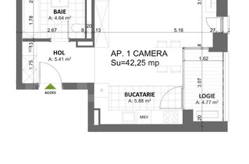 Garsonieră de vanzare TIMISOARA - Timis anunturi imobiliare Timis