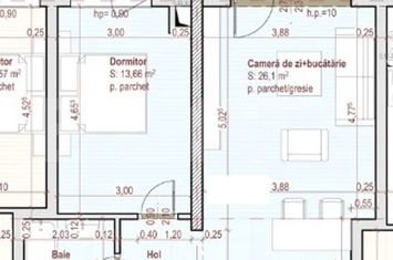 Apartament 2 camere de vanzare FLORESTI - Cluj anunturi imobiliare Cluj