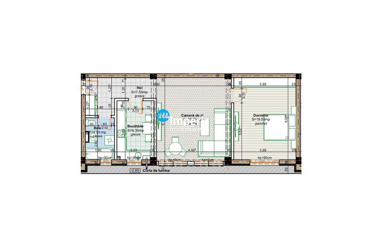 Apartament 2 camere de vanzare POPAS PACURARI - Iasi anunturi imobiliare Iasi