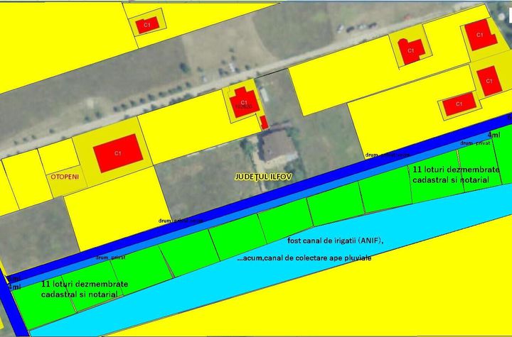 Teren Intravilan de vanzare OTOPENI - Bucuresti anunturi imobiliare Bucuresti