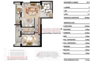 Splaiul Unirii - vanzare apartament 2 camere anunturi imobiliare Bucuresti