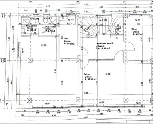 Birou Calea Dumbravii, 60 mp