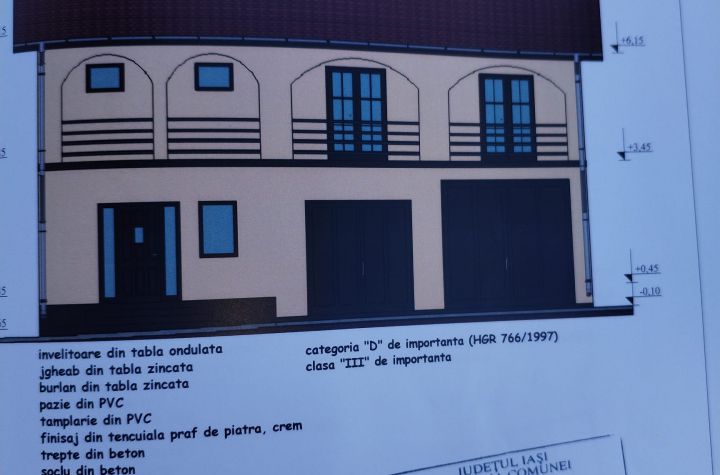 Vilă - 5 camere de vanzare SCHITU DUCA - Iasi anunturi imobiliare Iasi