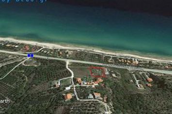 Teren construibil 1800 mp, Plaja Folia, la 90 metri de mare anunturi imobiliare Grecia