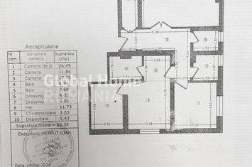 Apartament 3 camere de vanzare CRANGASI - Bucuresti anunturi imobiliare Bucuresti