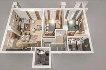 Apartament 3 camere de vanzare SIBIU - Sibiu anunturi imobiliare Sibiu