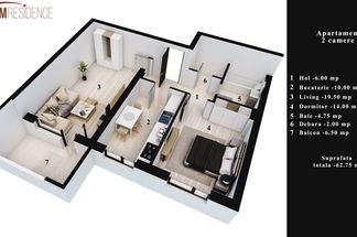 Apartament 2 camere de vânzare Bucuresti - Rahova