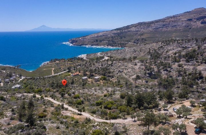Teren 1788 mp în Thimonia, Thassos, 370 m de mare anunturi imobiliare Grecia