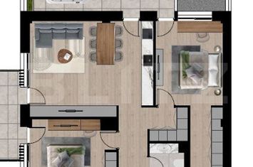 Apartament 3 camere de vanzare ORADEA - Bihor anunturi imobiliare Bihor