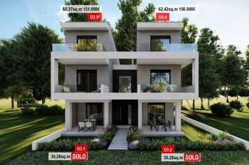 Apartament nou 2 dormitoare, 60,27 mp — Paralia Ofriniou anunturi imobiliare Grecia