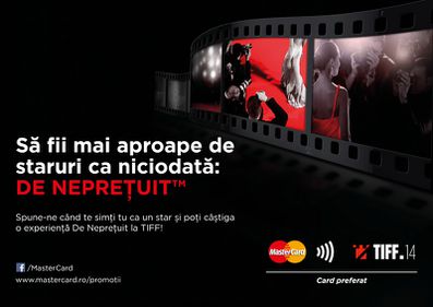 MasterCard şi TIFF, nouă ani de parteneriat de Nepreţuit™