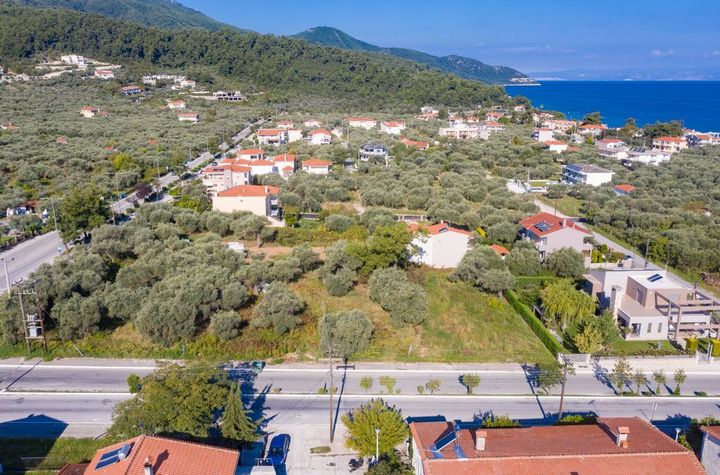 Teren 910 mp în Limenas, Thassos — 450 m de mare anunturi imobiliare Grecia