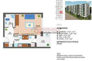 Metrou Aparatorii Patriei - Annsamblu Nou - garsoniera 39 mp anunturi imobiliare Bucuresti