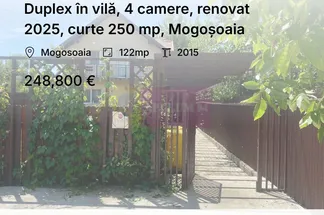 Vilă 4 cam de vânzare Bucuresti - Mogosoaia