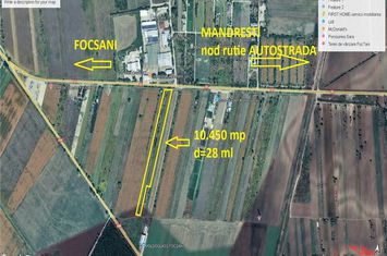 Teren Intravilan de vanzare EXTERIOR VEST - Vrancea anunturi imobiliare Vrancea