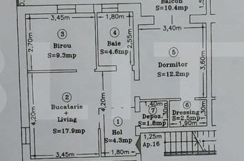 Apartament 3 camere de vanzare GIROC - Timis anunturi imobiliare Timis
