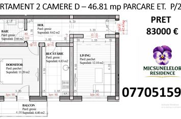Apartament 2 camere de vanzare LUNCA CETATUII - Iasi anunturi imobiliare Iasi
