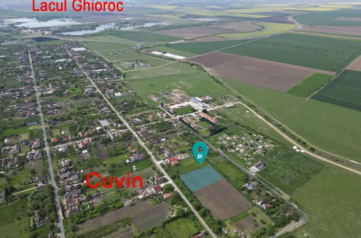 Teren Intravilan de 3,090 mp în Cuvin anunturi imobiliare Arad