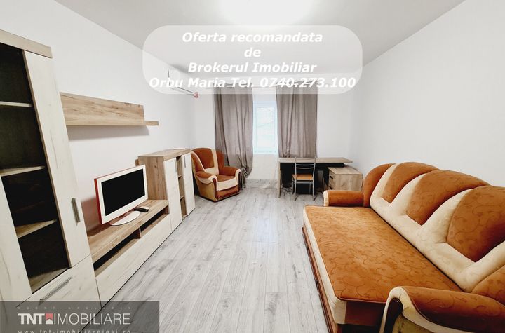 Apartament 2 camere decomandate de inchiriat zona Lidl-Pacurari anunturi imobiliare Iasi