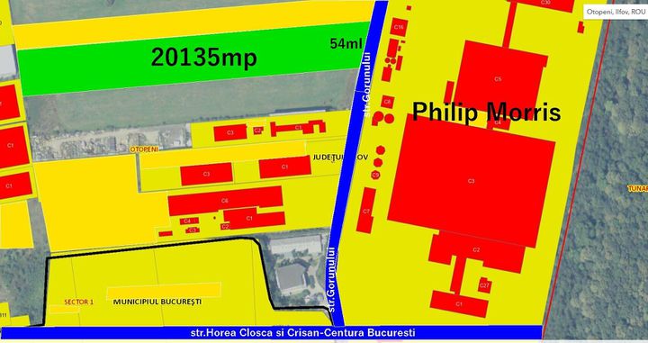 Teren intravilan 20135mp pretabil sediu firme,productie ,depozitare ,aproape de centura! anunturi imobiliare Bucuresti