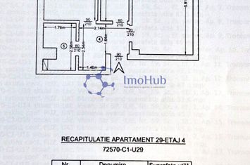 Apartament 2 camere - Visani MegaImage - 50mp anunturi imobiliare Iasi