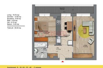 METROU BERCENI - Biruintei - Decomandat - SUPER PRET anunturi imobiliare Bucuresti