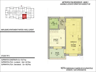 Metropolitan Residence IMGB 3 - Ilfov Sud