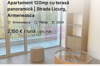 Apartament 4 camere de închiriat Bucuresti - Armeneasca