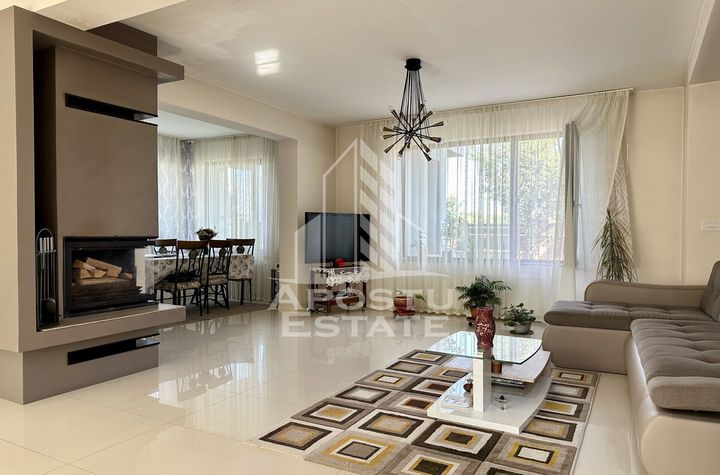 Vila moderna cu 6 camere si 2 garaje, teren 750 mp, Dumbravita anunturi imobiliare Timis