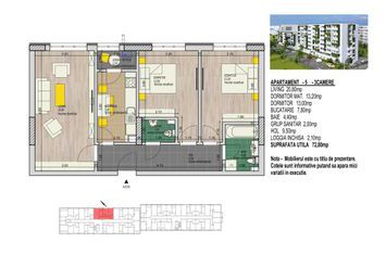 Apartament 3 camere de vanzare APARATORII PATRIEI - Bucuresti anunturi imobiliare Bucuresti