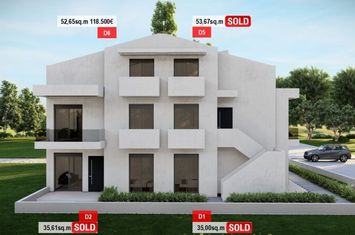 Apartament nou cu 2 dormitoare, Paralia Ofriniou anunturi imobiliare Grecia